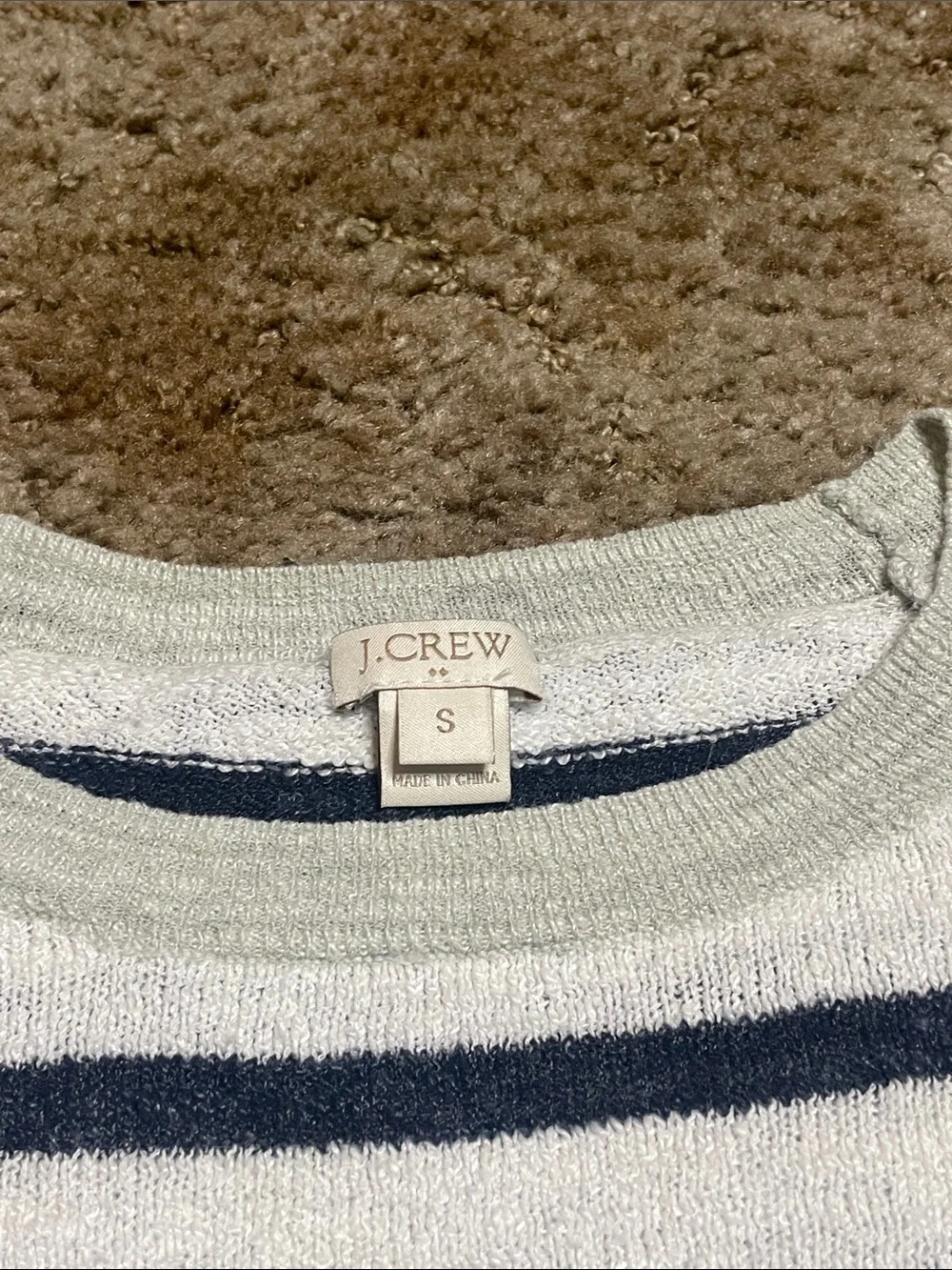 J.Crew Woman’s Stripe‎ Shirt Size Small